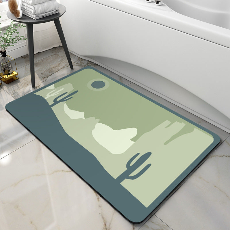 Tech Velvet Into The Door Mat Bathroom